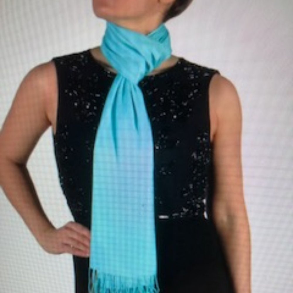Pashmina/Wrap/Scarf-Tan - Picture 4 of 5